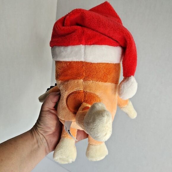 Dan Dee Int'l Bluey Bingo Plush Stuffed Animal Santa Hat Christmas Toy Doll - Picture 6 of 16